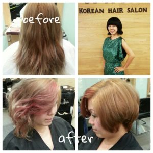 Hair Cut & Colour